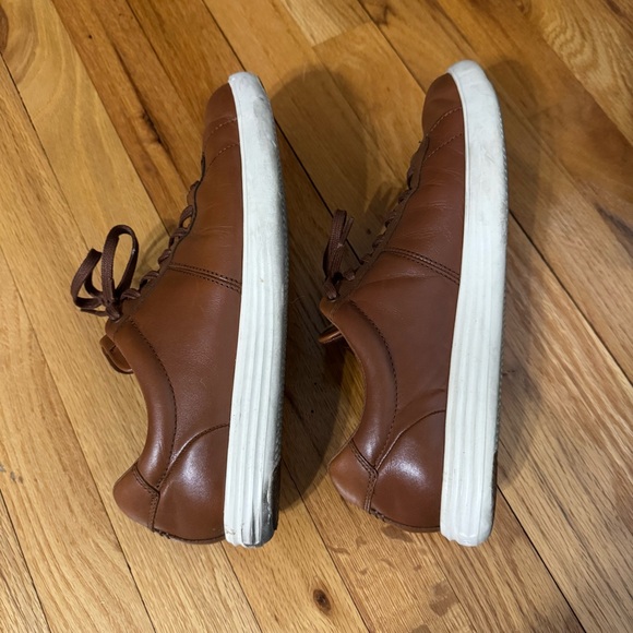 Cole Haan GRAND.OS British tan leather casual sneakers (size 10M) - Picture 7 of 11